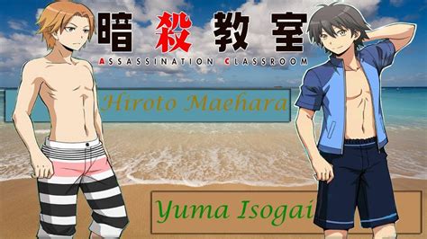 Yuma isogai est un élève et le délégué de la classe e du collège de kunugigaoka. Yuma Isogai x Hiroto Maehara - Ansatsu Kyoushitsu ...
