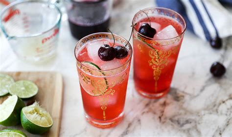 Cool Off With This Fresh Cherry Limeade The Table By Harry And David