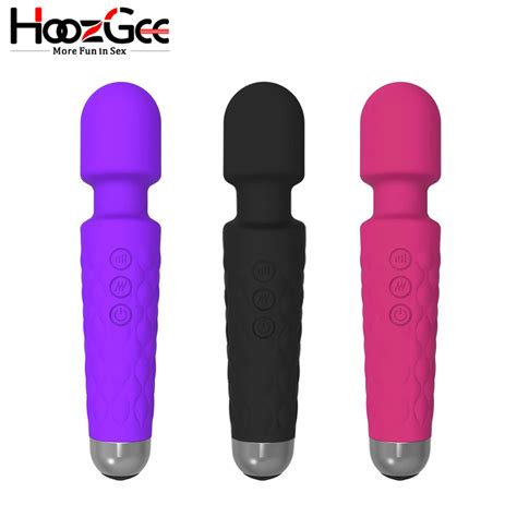 Hoozgee Powerful Vibrators Wand Clitoris Stimulator Sex Toys For Woman Adult Product G Spot