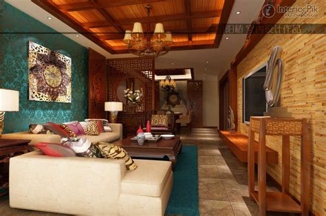 Southeast Asian Style Living Room Ceiling Decoration Living Room