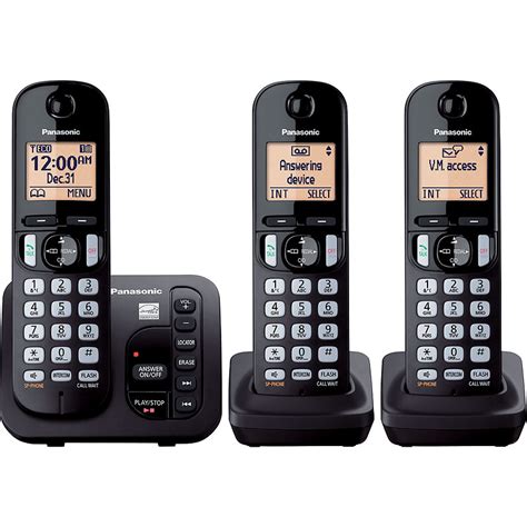 New Panasonic Kx Tgc222s Dect 60 Plus Cordless Phone System W