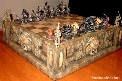 Alien Vs Predator Limited Edition Chess Set S Vendido En Venta