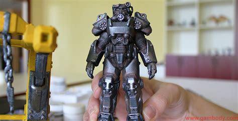 Fallout T 60 Power Armor 3d Model Static Figure 3d Printing Designs