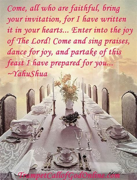 Wedding Feast In Heaven Marriage Supper Of The Lamb Bride Of Christ
