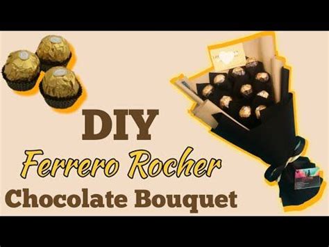 Today it is the world leader of its class with its original recipe, handcrafted nature, refined packaging and famous advertising campaigns. HOW TO MAKE FERRERO ROCHER CHOCOLATE BOUQUET | CARA ...