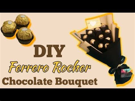 White chocolate dibuat dari cocoa butter, susu, gula, vanilla, emulsifier, atau pun jenis rasa lainnya. HOW TO MAKE FERRERO ROCHER CHOCOLATE BOUQUET | CARA ...
