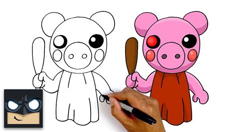Download How To Draw Roblox Piggy ? Step by Step - MyHobbyClass.com