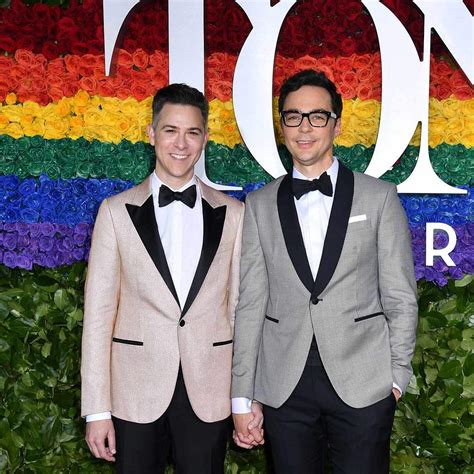 Cute Queer Pärchen Jim Parsons Und Todd Spiewak Die Süßesten Gay