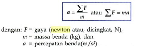 Bunyi Dan Rumus Hukum Newton Dan Beserta Contohnya Fisikabc Riset