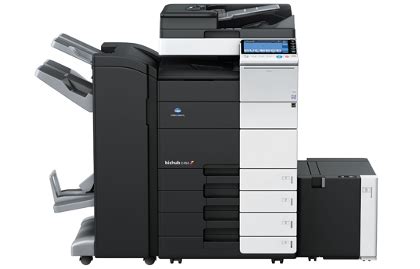 A3 multifunctional with 45 ppm b/w and colour. Konica Minolta bizhub C454e and C554e Review