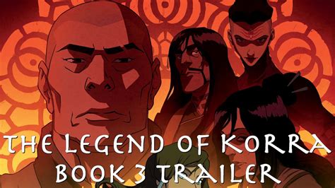The Legend Of Korra Book Change Trailer Youtube