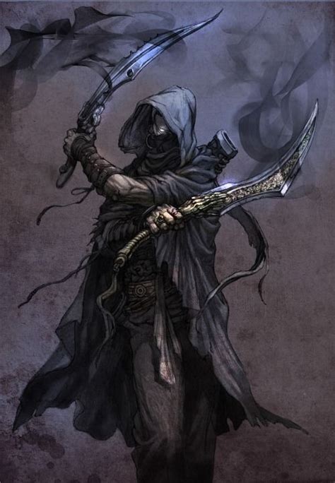 Assassin Dual Wield Fantasy Male Fantasy Warrior Fantasy Assassin