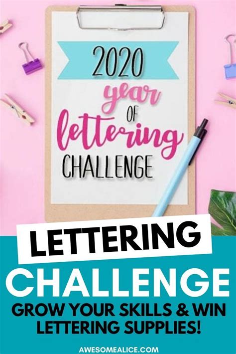 Year Of Lettering Challenge Improve Your Hand Lettering This Year