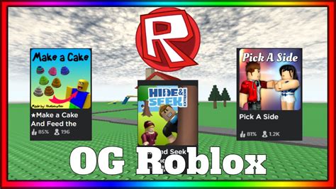 Playing 3 Classic Roblox Games Youtube