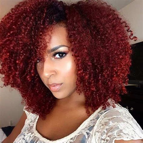 Couleur cheveux crépus naturels Dyed Natural Hair, Pelo Natural