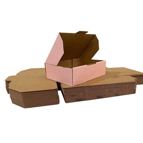 Pink Mailing Boxes Die Cut Shipping Packing Cardboard Box Ozpack