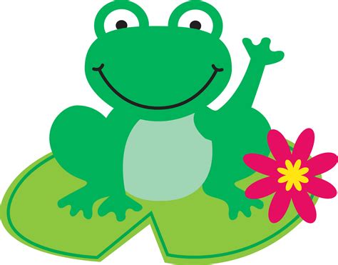 Library Of Frog With Heart Graphic Transparent Library Png