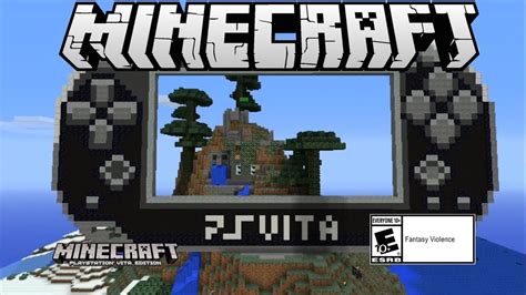 Minecraft Ps Vita Edition Gameplay Youtube