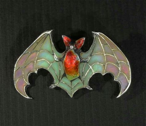 Antique Brooch Art Nouveau Jewelry Jewelry Art Bat Jewelry