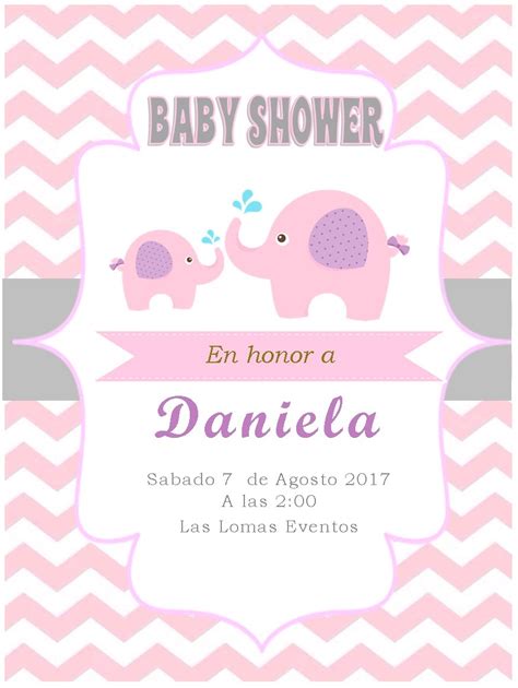 Tarjetas De Baby Shower En Espaol Invitación Baby Shower Vintage