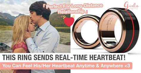 You Can Feel Your Partners Heartbeat Anytime Anywhere In The World With This Ring
