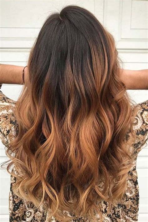 Countless celebrities and style icons have chosen to take the. 53 Hottest Brown Ombre Hair Ideas | Caramel ombre hair ...
