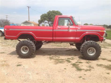There are 3 1976 ford f150s for sale today on classiccars.com. Buy used 1976 Ford F150/F350 4X4 LIFTED MONSTER in Colby ...