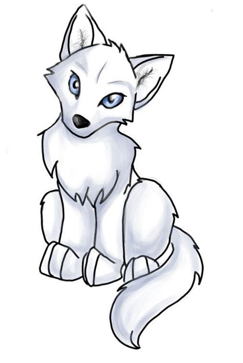 The Best 17 How To Draw A Cute Wolf Sinkiconicinterest