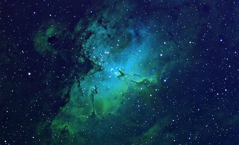 Gambar Bintang Pemandangan Luar Angkasa Nebulosa Galaxia Nebulosa
