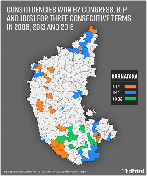 Eight CMs Since 2008 But 25 Of Karnatakas Seats Have Stuck To The