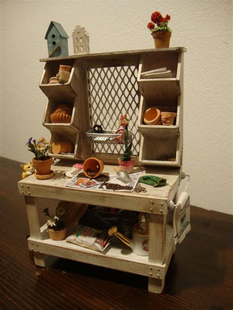 Dollhouse Miniature Multipurpose Table 112 Th Scale Etsy