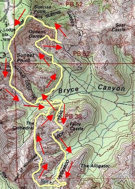 25 Trail Map Bryce Canyon Maps Online For You