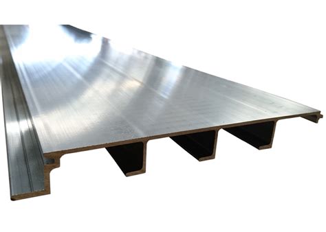 Aluminum decking is watertight* underneath with no additional plywood or membranes required. Aluminium Floor Planking 4.5mtrs - John Adams Supplies