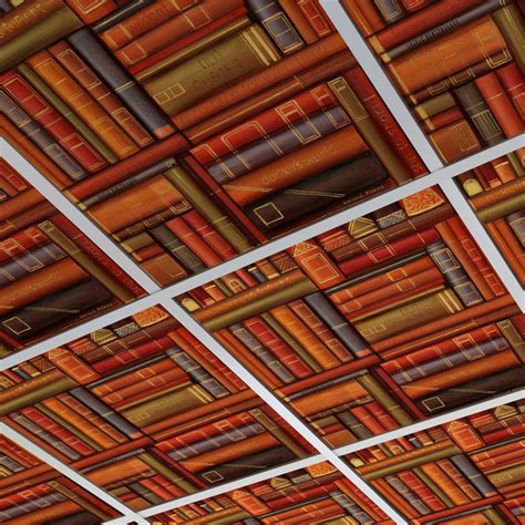 Black case with matching endcaps. Custom Printed FoldScape Drop Ceiling Tiles - Contemporary ...