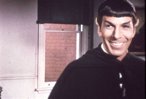 Smiling Spock Star Trek Pinterest Leonard Nimoy Spock And Photos