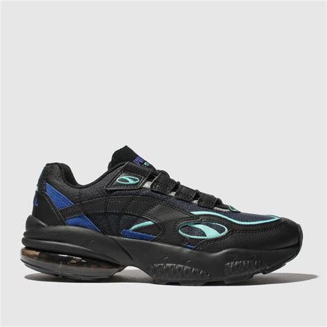 Puma Black And Blue Cell Venom Trainers Trainerspotter