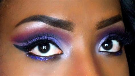 Dramatic Fall Makeuppurple Cut Crease Eyeshadow Tutorial 2 Youtube