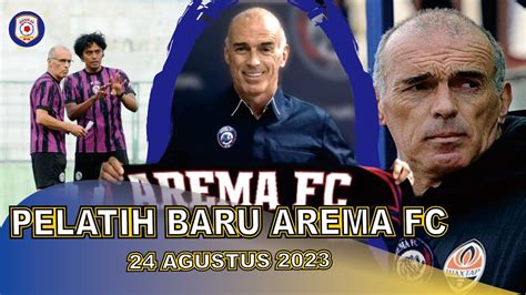 Fernando Valente Resmi Ditunjuk Sebagai Pelatih Anyar Arema Fc