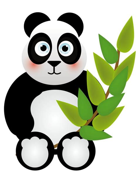 Panda Bamboo Clipart Free Clip Art Clipart Bay