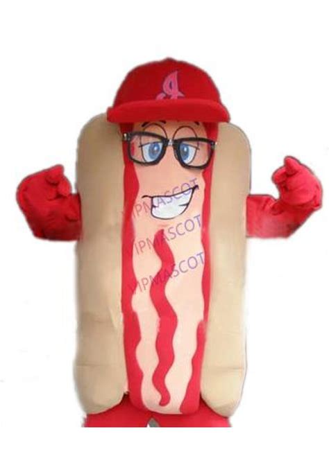 Mascot Hot Dog Mascot Costume Hotdog Custom Fancy Dress Cosplay Cartoon