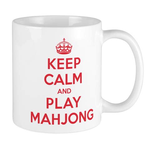 Cafepress Keep Calm Play Mahjong Mug Unique Coffee Mug Coffee Cup Cafepress
