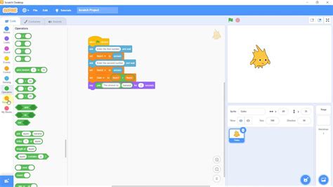 Using Variables And Operators In Scratch Youtube