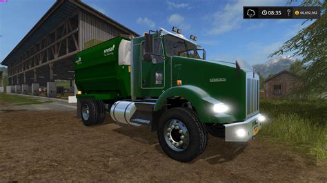 Kenworth Feed Truck Fs17 Farming Simulator 17 Mod Fs 2017 Mod