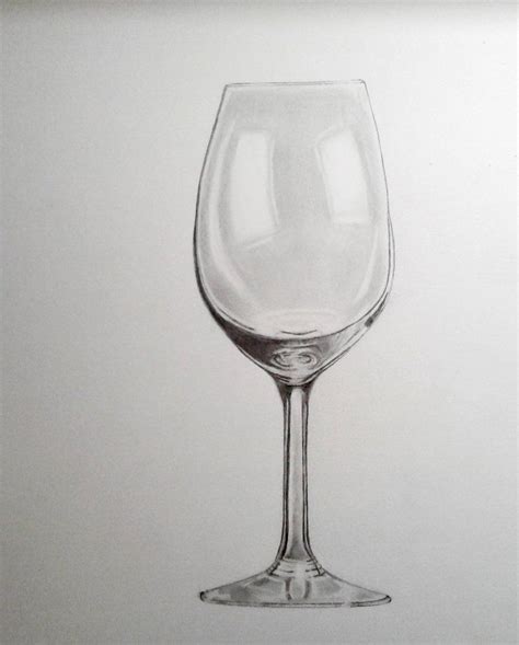 Glass Sketch Drawing
