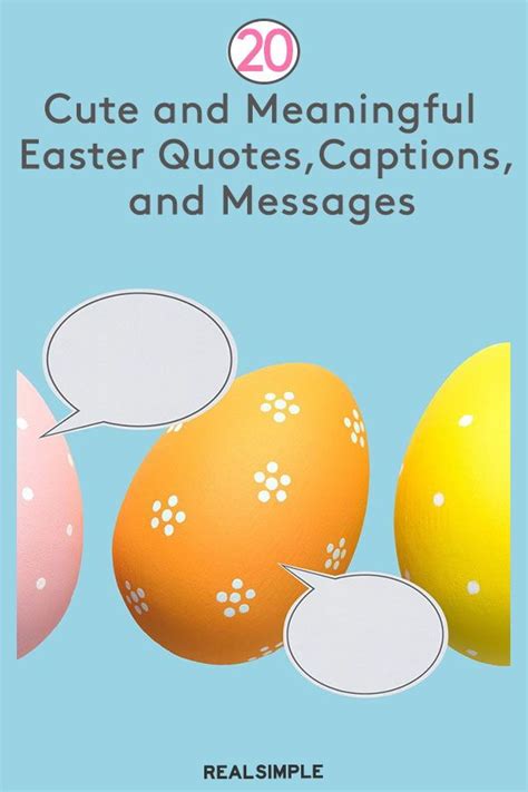 Funny and Meaningful Easter Quotes, Captions, and Messages | Easter quotes, Meaningful easter ...