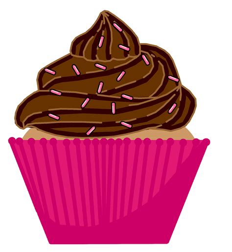Pink Cupcake Clipart Free Download On Clipartmag