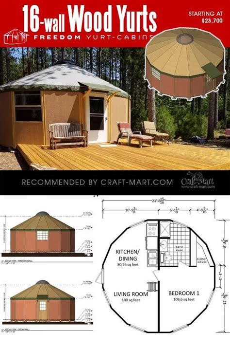 Coolest Wooden Yurt Kits For Sale You Can Assemble In 3 Days Tiny