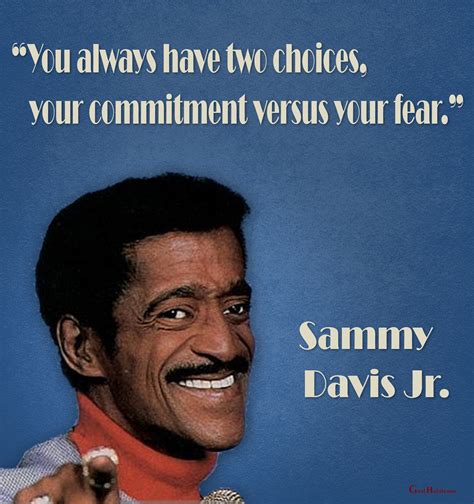 Sammy Davis Jr Quote For Talented Singer Quotes Quotesgram Singer