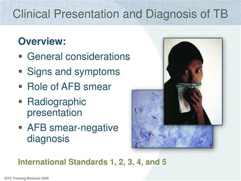 Ppt Clinical Presentation And Diagnosis Of Tuberculosis Powerpoint