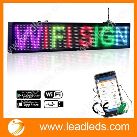 Leadleds Led Bulletin Board Programmable By Phone For School